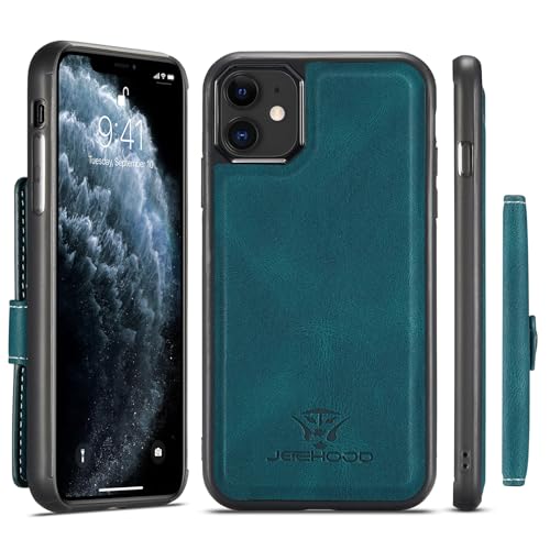 Telefonmode Kompatibel mit iPhone 11 Pro Hülle Brieftasche mit Kreditkartenhalter, Leder magnetische abnehmbare Hülle, Kickstand Brieftasche Hülle Stoßfeste Abdeckung Compatible with iPhone 11 Pro mit Telefonmode Kompatibel mit iPhone 11 Pro Hülle Brieftasche mit Kreditkartenhalter, Leder magnetische abnehmbare Hülle, Kickstand Brieftasche Hülle Stoßfeste Abdeckung Compatible with iPhone 11 Pro mit von XNCVBD