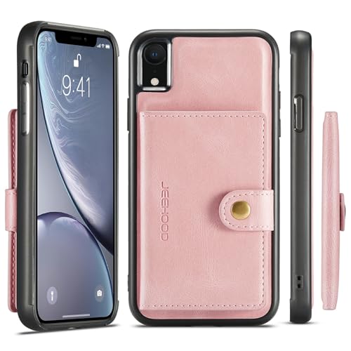 Telefonmode Kompatibel mit iPhone 15 XR Hülle Brieftasche mit Kreditkartenhalter, Leder magnetische abnehmbare Hülle, Kickstand Brieftasche Hülle Stoßfeste Abdeckung Compatible with iPhone 15 XR mit k Telefonmode Kompatibel mit iPhone 15 XR Hülle Brieftasche mit Kreditkartenhalter, Leder magnetische abnehmbare Hülle, Kickstand Brieftasche Hülle Stoßfeste Abdeckung Compatible with iPhone 15 XR mit k von XNCVBD
