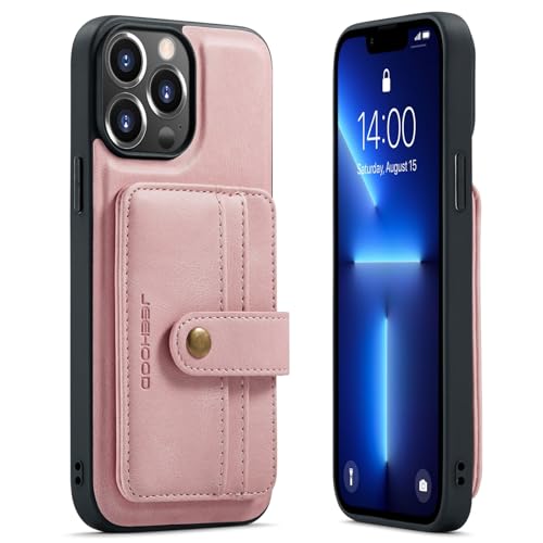 Telefonmode Magnetische Brieftaschenhülle kompatibel mit iPhone 14 Pro Max, kompatibel mit kabellosem Laden, abnehmbare 2-in-1-Hülle mit Kreditkartenhalter, RFID-blockierende, stoßfeste Telefon-Stoßst Telefonmode Magnetische Brieftaschenhülle kompatibel mit iPhone 14 Pro Max, kompatibel mit kabellosem Laden, abnehmbare 2-in-1-Hülle mit Kreditkartenhalter, RFID-blockierende, stoßfeste Telefon-Stoßst von XNCVBD