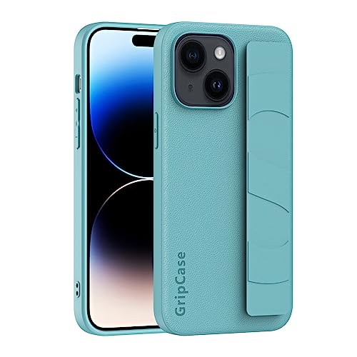 Telefonmode Schlanke, mit iPhone 14 Plus-Hülle kompatible Hülle mit verstellbarer Handschlaufe und leichtem Design, luxuriöse, harte PC-Schutzhülle mit stoßfester Hülle und weichem Armband Telefonschu Telefonmode Schlanke, mit iPhone 14 Plus-Hülle kompatible Hülle mit verstellbarer Handschlaufe und leichtem Design, luxuriöse, harte PC-Schutzhülle mit stoßfester Hülle und weichem Armband Telefonschu von XNCVBD