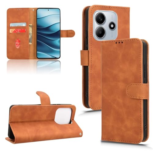 Telefonstil Brieftaschen-Etui, kompatibel mit Xiaomi Redmi Note 14 4G, Hülle mit Kartenhalter, Klapphülle, PU-Leder, Handy-Brieftaschen-Etui mit Handschlaufe, stoßfeste Schutzhülle Telefon-Bildschirms Telefonstil Brieftaschen-Etui, kompatibel mit Xiaomi Redmi Note 14 4G, Hülle mit Kartenhalter, Klapphülle, PU-Leder, Handy-Brieftaschen-Etui mit Handschlaufe, stoßfeste Schutzhülle Telefon-Bildschirms von XNCVBD