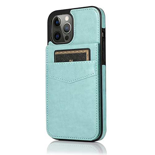 XNTBX Lederhülle für iPhone 11Pro stoßfeste Lederhülle (C250) (grün) von XNTBX
