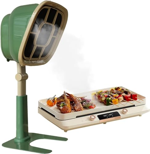 Mini-Tischabzugshaube, verstellbare Mini-Dunstabzugshaube, geeignet für Küche, Zuhause, Grill, Hot Pot (eine Farbe B) von XNXYSMKJ