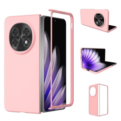Kompatibel mit Oppo Find N5 2025, ultradünne Schutzhülle mit kratzfestem, hartem Polycarbonat, leichtes Design, kompatibel mit Oppo Find N5 5,133.5 cm mehreren Farben, ZY (Rosa) von XNYTYKDT
