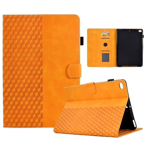 Premium-Lederhülle, kompatibel mit iPad Mini 5 Mini 4 Mini 3, 7,9 Zoll Tablet, intelligenter magnetischer Klappständer, Schutzhülle mit automatischer Schlaf- und Weckfunktion, Orange Premium-Lederhülle, kompatibel mit iPad Mini 5 Mini 4 Mini 3, 7,9 Zoll Tablet, intelligenter magnetischer Klappständer, Schutzhülle mit automatischer Schlaf- und Weckfunktion, Orange von XNYTYKDT