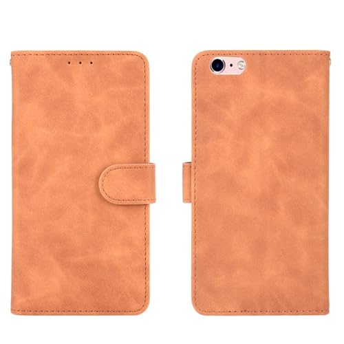 XNYTYKDT Brieftaschen-Schutzhülle kompatibel mit iPhone 6 Plus/6S Plus, PU-Leder, Brieftaschen-Schutzhülle mit Kreditkartenhalter, Handschlaufe, stoßfeste Schutzhülle, kompatibel mit iPhone 6 Plus/6S von XNYTYKDT