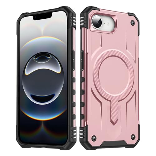 XNYTYKDT Kompatibel mit iPhone 16e Hülle, klassische Hybrid-Handyhülle, dünn, stoßfest, Standard-Fallschutz, kratzfeste Rückseite, ZY (Rosa) von XNYTYKDT