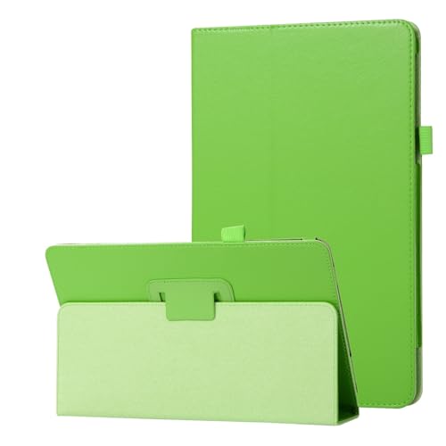 ZY Tablet-Schutzhülle aus strukturiertem Leder, kompatibel mit Samsung Tab S4 10,5 Zoll Tablet SM-T830/T835/T837, schlank, faltbar, Ständer, Folio-Schutz, stoßfest, mit Halterung, Grün ZY Tablet-Schutzhülle aus strukturiertem Leder, kompatibel mit Samsung Tab S4 10,5 Zoll Tablet SM-T830/T835/T837, schlank, faltbar, Ständer, Folio-Schutz, stoßfest, mit Halterung, Grün von XNYTYKDT