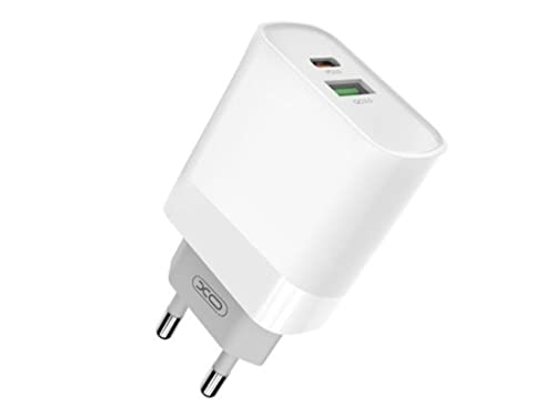 Ladegerät 1 USB 3 A mit 1 USB Typ C 3 A. XO von XO