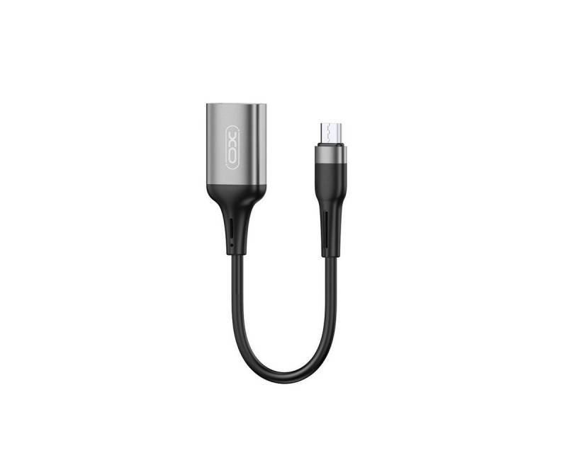 XO Adapter OTG NB201 USB - microUSB schwarz Smartphone-Adapter von XO