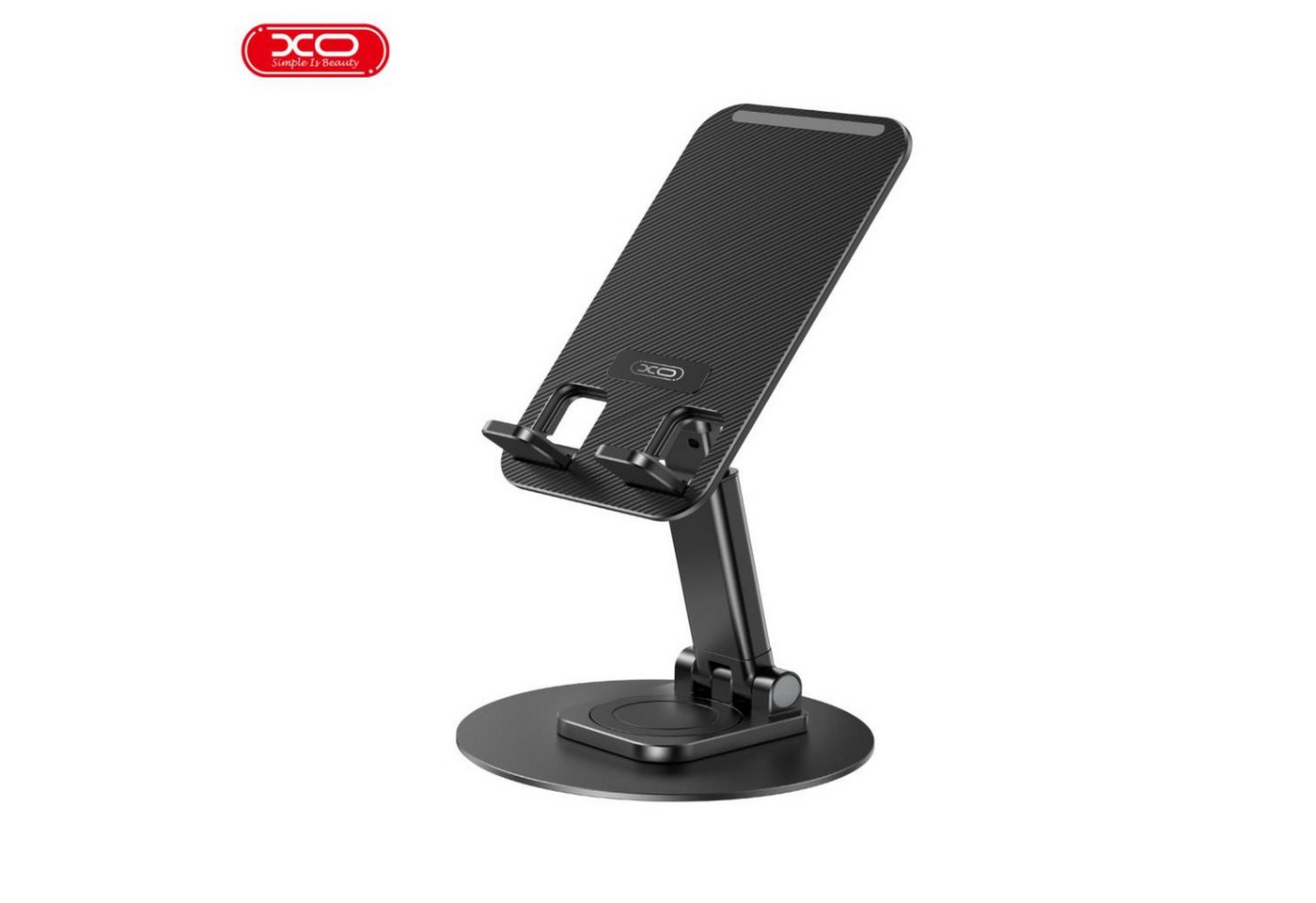 XO Handyhalterung in Schwarz universeller & tragbarer Smartphone-Ständer Handy-Halterung XO Handyhalterung in Schwarz universeller & tragbarer Smartphone-Ständer Handy-Halterung von XO
