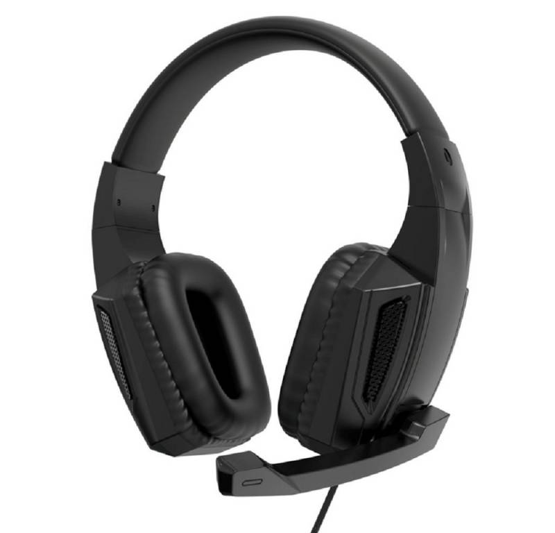 XO Virtual 3D Ohrhörer Musik Stereo mit Mikrofon Surround Sound schwarz Gaming-Headset von XO