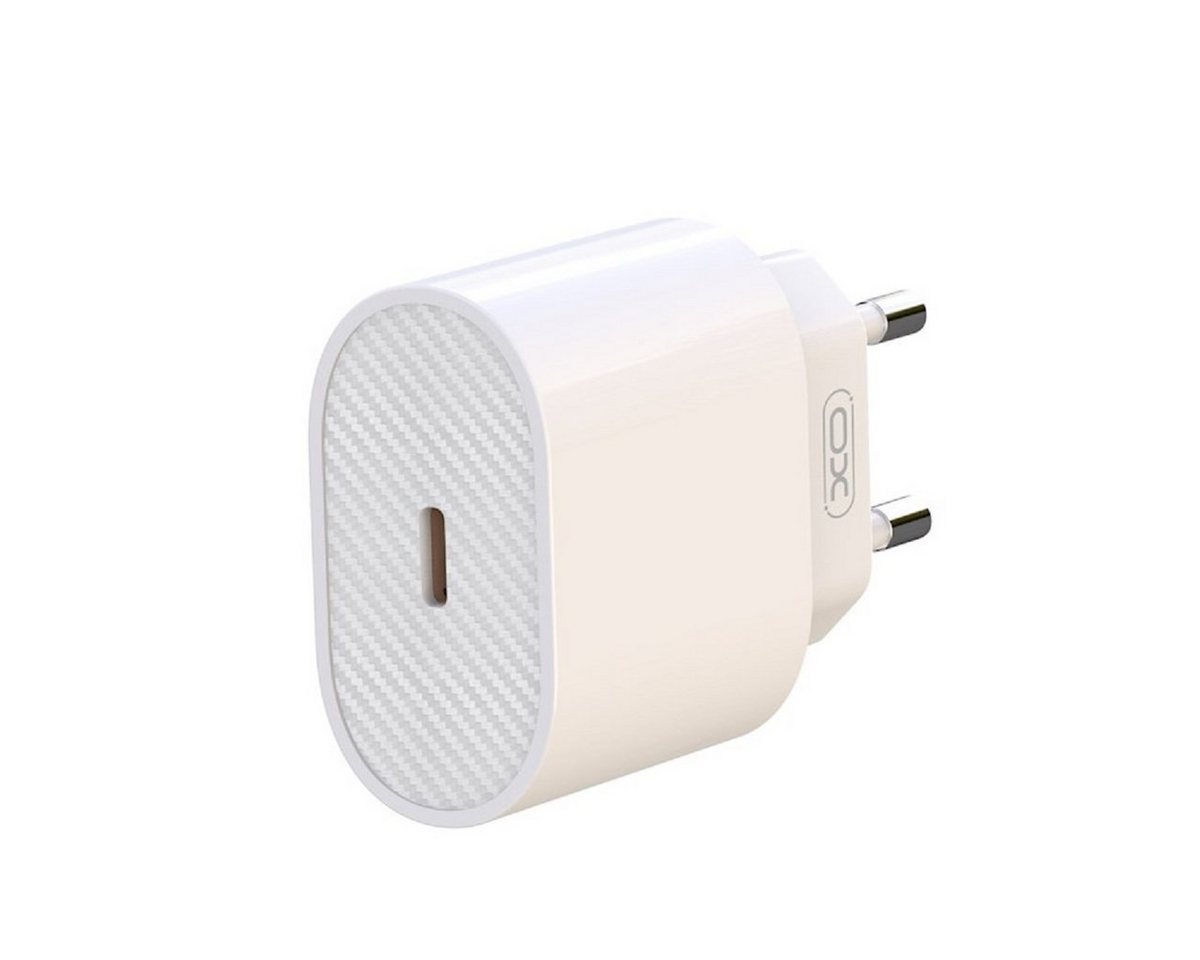 XO Wandladegerät L81B PD 20W 1x USB-C weiß iPhone Netzteil von XO