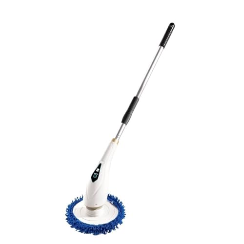 Gartenkehrmaschine Elektrischer Mopp for die Bodenreinigung im Haushalt, Fensterglas, multifunktionale kabellose Reinigungsmaschine Abfall- und Laubkehrmaschine von XOVP-023