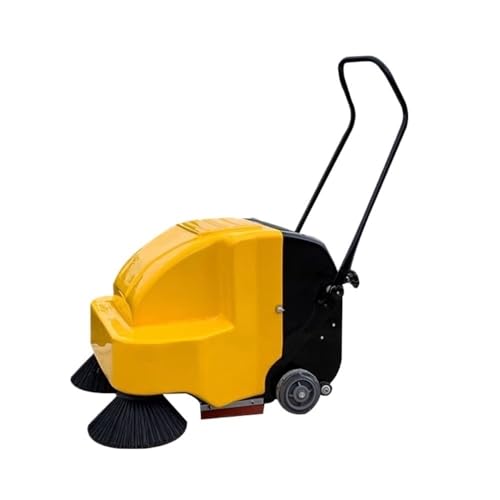 Gartenkehrmaschine Elektrischer Staubsauger, vollautomatisch, for Fabrik, Werkstatt, Garten, Lager, ausgestattet mit 20 l Wassertank, Sprühfunktion Abfall- und Laubkehrmaschine von XOVP-023