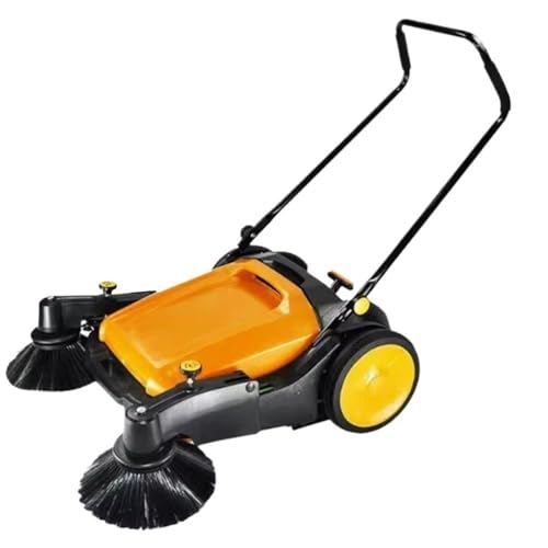 Gartenkehrmaschine Handgeschobene Kehrmaschine, ohne Antrieb, Industriefabrik, Lager, Werkstatt-Reinigungsfahrzeug Abfall- und Laubkehrmaschine von XOVP-023