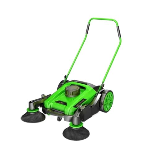 Gartenkehrmaschine Industrielle Kehrmaschine, Fabrikwerkstatt, manuelle Reinigung, Außenstraße, Lager, Fabrikboden 70L Abfall- und Laubkehrmaschine von XOVP-023
