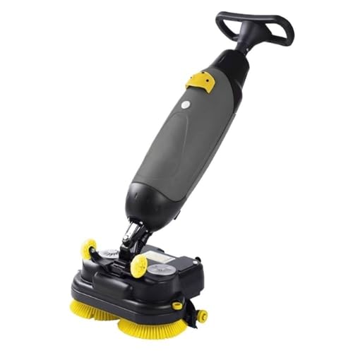Gartenkehrmaschine Kleine Bodenschrubber, Gewerbliche Industriewerkstätten, Hotels, Villen, Restaurants, Handstaubsauger Abfall- und Laubkehrmaschine(Grigio) von XOVP-023