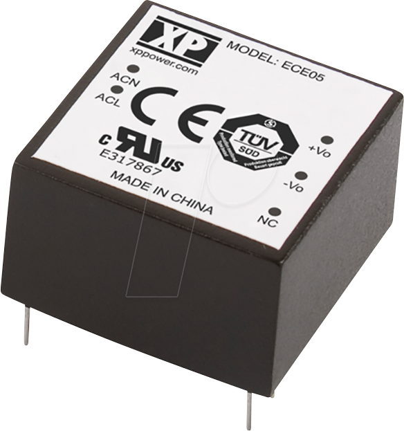 ECE05US03 - AC/DC Wandler, 5 W, 3,3 V, 1,81 A von XP-POWER