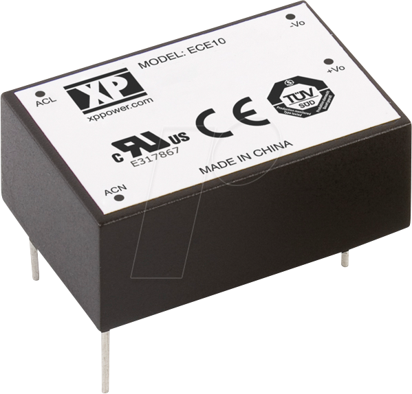 ECE10US03 - AC/DC Wandler, 10 W, 3,3V 3,12A von XP-POWER