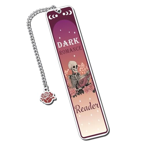 Dark Romance Merch Lesezeichen - Lustige Lesezeichen für Frauen, Romantik Buchliebhaber Geschenke, Skelett Lesezeichen Geschenke für Frauen Männer Studenten Lehrer Lesen Dark Romance Merch Lesezeichen - Lustige Lesezeichen für Frauen, Romantik Buchliebhaber Geschenke, Skelett Lesezeichen Geschenke für Frauen Männer Studenten Lehrer Lesen von XPENMULBOJA