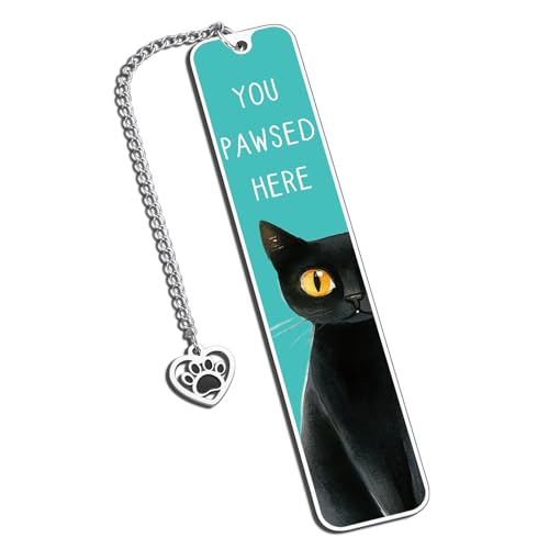 Katzenliebhaber-Geschenke für Frauen und Männer, Lesezeichen zum Lesen, coole schwarze Katzen-Sachen für Freunde, Kollegen, Geburtstagsgeschenke für Katzenliebhaber, Buchisch, Lesezubehör für Katzenliebhaber-Geschenke für Frauen und Männer, Lesezeichen zum Lesen, coole schwarze Katzen-Sachen für Freunde, Kollegen, Geburtstagsgeschenke für Katzenliebhaber, Buchisch, Lesezubehör für von XPENMULBOJA