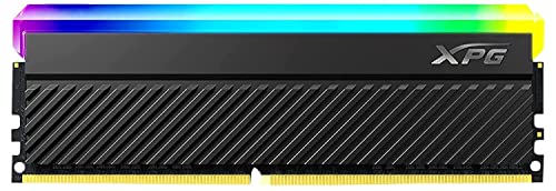 ADATA XPG SPECTRIX D45G 3600 MHz 16GB (2x8GB) DDR4-RGB-Speichermodul dual Package, High Performance Desktop Arbeitsspeicher, AX4U36008G18I-DCBKD45G, Black von XPG