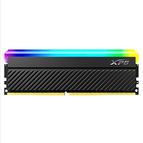 ADATA XPG SPECTRIX D45G 4133 MHz 16GB (2x8GB) DDR4-RGB-Speichermodul, dual Package, High Performance Desktop Arbeitsspeicher, AX4U41338G19J-DCBKD45G, Black von XPG