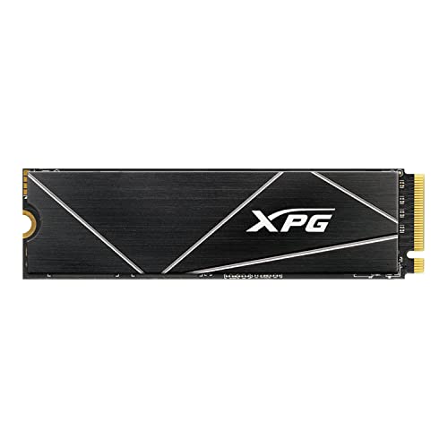 XPG ADATA GAMMIX S70 Blade 2TB PCIe Gen4x4 M.2 2280 SSD Schwarz- Heat Spreader- 3D-Grafikbearbeitung sowie High-End-Gaming PS5 upgradation AGAMMIXS70B-2T-CS, Festkörper-Laufwerk von XPG