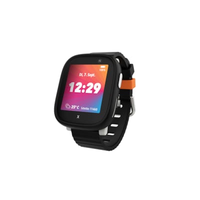 XPLORA X6 Play connect Kinder-GPS-Smartwatch, Telefonfunktion schwarz von XPLORA