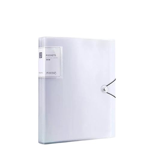 Aktenumschläge, A4, transparent, Dokumentenmappe, großes Fassungsvermögen, Organizer, Punkteprüfung, Papierhalter, Studentenakte, Aktenordner, Kunststoff, Weiß Aktenumschläge, A4, transparent, Dokumentenmappe, großes Fassungsvermögen, Organizer, Punkteprüfung, Papierhalter, Studentenakte, Aktenordner, Kunststoff, Weiß von XPSHP25112