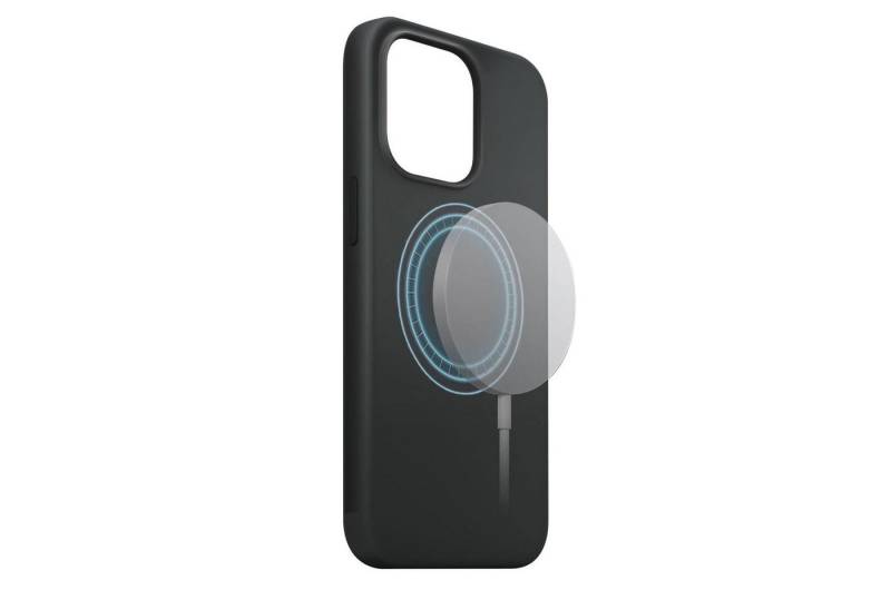 XQISIT Handyhülle XQISIT Silicone Case Anti Bac MagSafe für iPhone 14 Pro - schwarz von XQISIT
