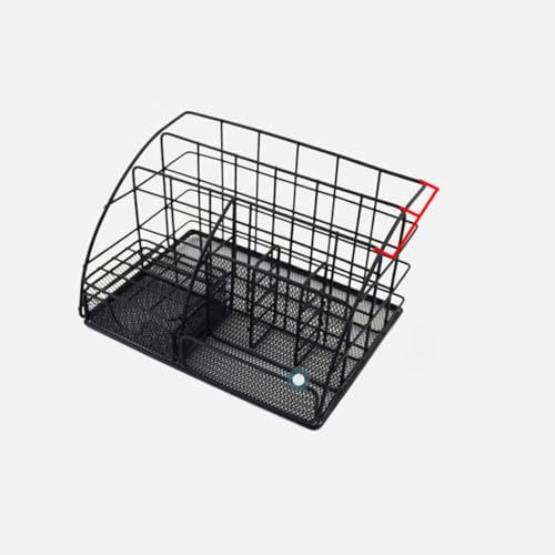 XQWANG 2 Stücke Desk Organizer, Metal Office Organizer, Stifthalter, Dokumentenorganisation Und Schublade, Mesh Office Supplies Zubehör Für Büro, Schule Und Zuhause,Schwarz,A XQWANG 2 Stücke Desk Organizer, Metal Office Organizer, Stifthalter, Dokumentenorganisation Und Schublade, Mesh Office Supplies Zubehör Für Büro, Schule Und Zuhause,Schwarz,A von XQWANG