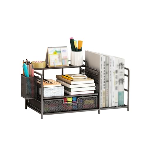 XQWANG Schreibtisch Organizer, Aktenablagen, Schreibtisch-Organizer Aus Metall, Mesh Schreibtisch Aufbewahrung Für Zuhause Bürobedarf,Schwarz,A1 XQWANG Schreibtisch Organizer, Aktenablagen, Schreibtisch-Organizer Aus Metall, Mesh Schreibtisch Aufbewahrung Für Zuhause Bürobedarf,Schwarz,A1 von XQWANG