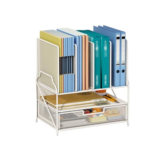 XQWANG Schreibtisch Organizer, Aktenablagen, Schreibtisch-Organizer Aus Metall, Mesh Schreibtisch Aufbewahrung Für Zuhause Bürobedarf,Weiß,B XQWANG Schreibtisch Organizer, Aktenablagen, Schreibtisch-Organizer Aus Metall, Mesh Schreibtisch Aufbewahrung Für Zuhause Bürobedarf,Weiß,B von XQWANG