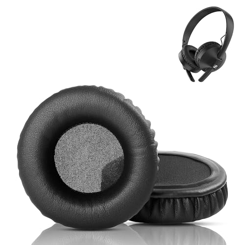 XRHTONG Ersatz-Ohrpolster für Sennheiser HD540, HD250II, HD250 Kopfhörer – Memory-Schaum & Proteinleder Kissen von XRHTONG