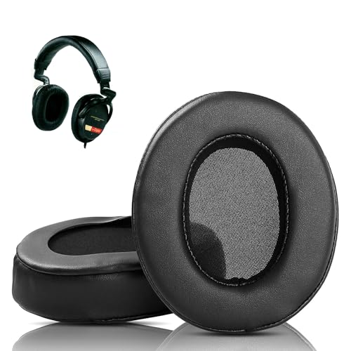 XRHTONG Sony Prime Ersatz-Ohrpolster Kompatibel mit Sony MDR CD-999 CD 999 Kopfhörern Ohrpolster Kissen (Proteinleder/Gedächtnisschaum) von XRHTONG