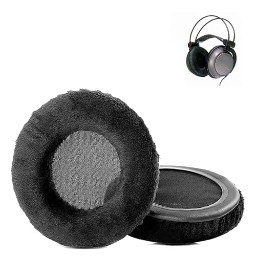 XRHTONG Weiche Stoff-Ersatz-Ohrpolster, kompatibel mit Sony MDR-CD 770 MDR-CD770 MDR CD770 Kopfhörern, Ohrpolster (Weicher Stoff/Hoher Dichte-Schaumstoff) von XRHTONG