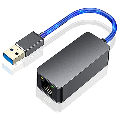 USB 2,5G Ethernet Adapter, XRR USB 3.0 auf RJ45 LAN Netzwerk Adapter, Netzwerkadapter RTL8156B for Mac OS 10.8-10.15, Windows, Linux abwärtskompatibel mit 2500/1000/100Mbps ideal zum Spielen von XRR
