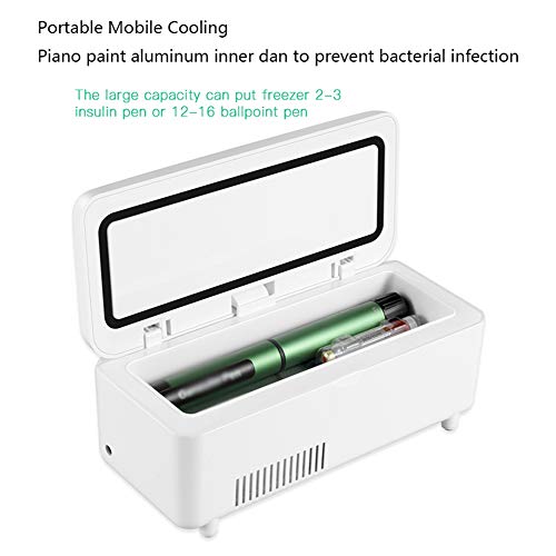 XRX Insulin-Kühler Insulin-gekühlter Kleiner Kühlraum Hauptgekühlter Beweglicher Kühlraum-Mikrokühlraum 2-8 ° C Konstante Temperatur White von XRX