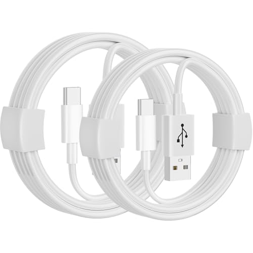 iPhone 15 16 Carplay Ladekabel Kabel for iPhone 16E, 16 15 Pro Max,15 16 Plus Kabel, [1M+2M 2Stück] USB A auf USB C Kabel kompatibel für AirPods 4/AirPods pro 2(2nd Gen)/AirPods Max 2 Ladegerät von XRX
