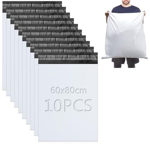 XRXYMQ 10 Stück Versandtüten Groß Versandtaschen Groß 60x80 cm Versandbeutel Selbstklebend Blickdicht Shipping Bags Kleidung Versandtasche für Kleidung Versand Textilien Warensendung XRXYMQ 10 Stück Versandtüten Groß Versandtaschen Groß 60x80 cm Versandbeutel Selbstklebend Blickdicht Shipping Bags Kleidung Versandtasche für Kleidung Versand Textilien Warensendung von XRXYMQ