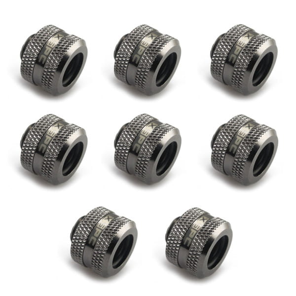 ANS XSPC 14MM HardTube FITTING - CHROM (8er Pack) EOL von XSPC