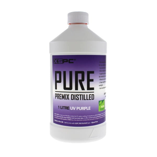 WAZ XSPC PURE Premix Kühlflüssigkeit - UV Lila 1000ml WAZ XSPC PURE Premix Kühlflüssigkeit - UV Lila 1000ml von XSPC