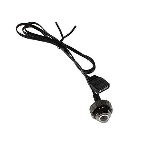 XSPC ARGB LED Verschlussstopfen, G1/4, 5V 3Pin - schwarz/Chrome XSPC ARGB LED Verschlussstopfen, G1/4, 5V 3Pin - schwarz/Chrome von XSPC