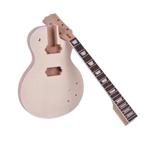 Bausatz Für E Gitarre LP Style E Gitarre DIY Kit Set Mahagoni Korpus Bausatz Für E Gitarre LP Style E Gitarre DIY Kit Set Mahagoni Korpus von XSQKUYN