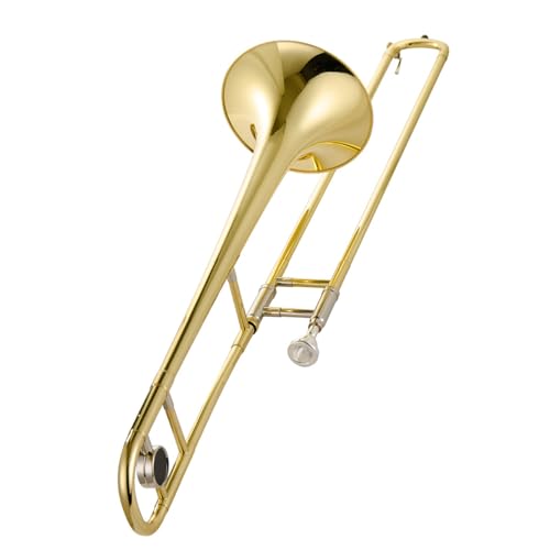 Bb Tenorposaune Alt B Posaune Blasinstrument Lackiert Vergoldet Und Vernickelt(A) von XSQKUYN