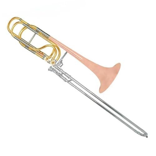 Bb Tenorposaune Professionelle Erwachsene Gold Messing Glocke Bb F Eb D Key Bass Posaune von XSQKUYN