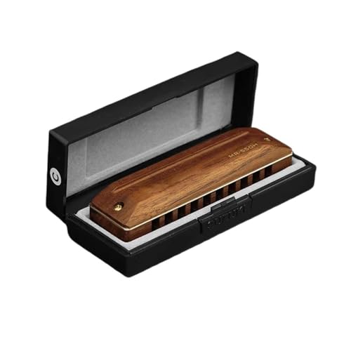 Professionelle Mundharmonika 10 Loch 20 Ton Blues Mundharmonika C Tonart Angenehmes Spielgefühl Professionelle Mundharmonika 10 Loch 20 Ton Blues Mundharmonika C Tonart Angenehmes Spielgefühl von XSQKUYN