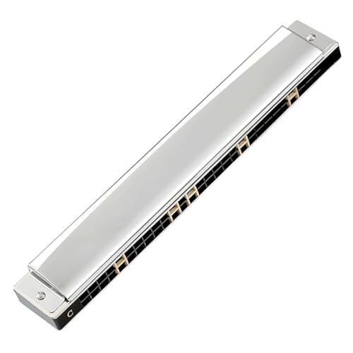 Professionelle Mundharmonika 24 Loch Polyphone 28 Akzent C Mundharmonika Leistungsinstrument(Type 4) von XSQKUYN